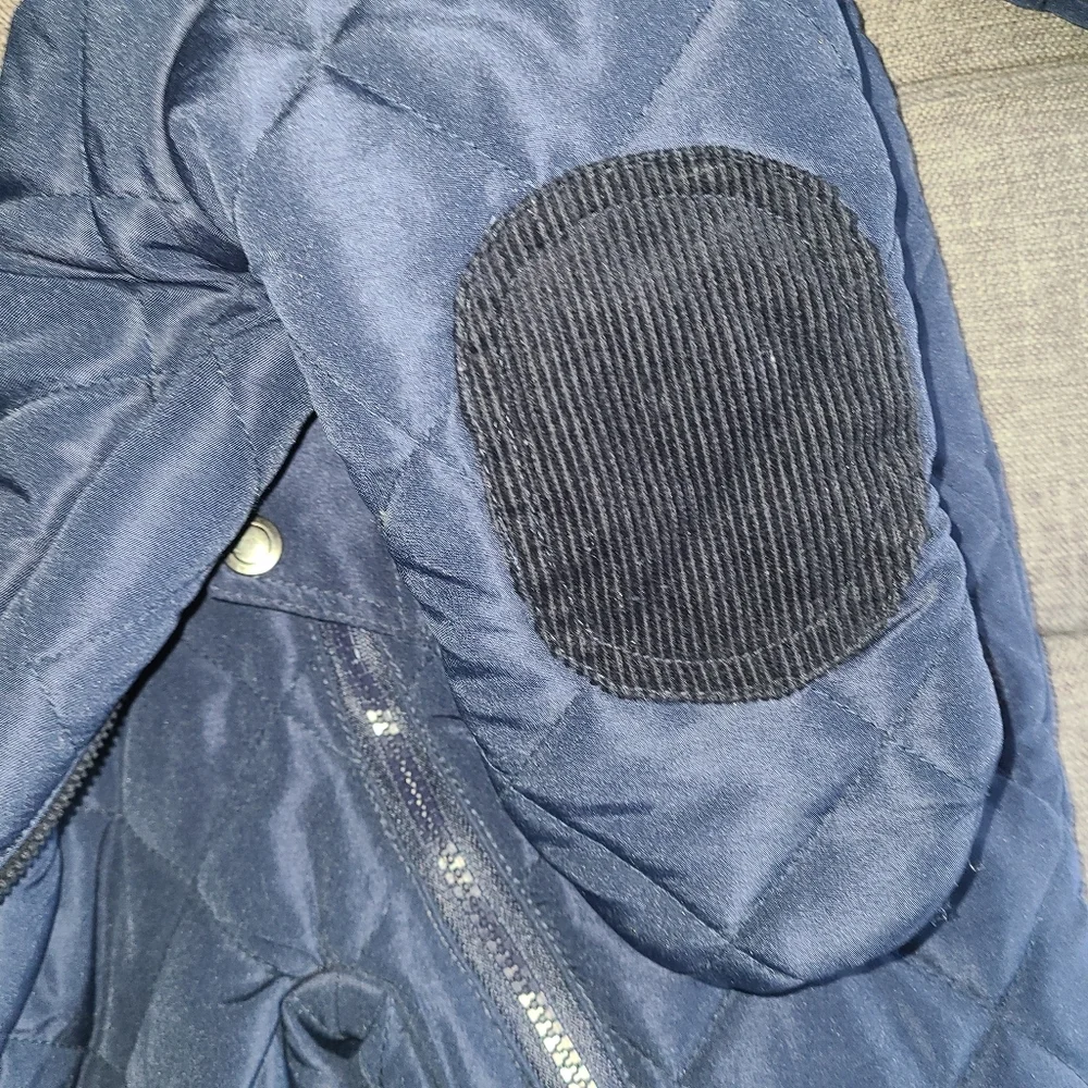 Rothschild Snowsuit 6/9M‎ Infant Winter Suit Navy Blue lined Flannel hood - Picture 13 of 16
